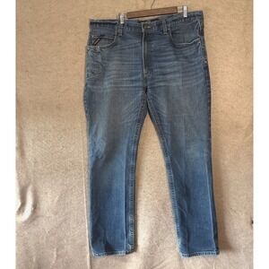 Ariat M4 Rebar Relaxed Boot Jeans Mens 40×34 Blue Cowboy Western Workwear